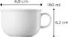 Thomas Trend Weiss Kaffeeset Kaffeeservice 18-tlg., Anteprima dell’immagine prodotto 8