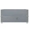 Design New Paletten-Aufsatzrahmen 2 Stk. Grau 120x80 cm Produktbild-Vorschau 5