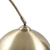 Łukowa lampa podłogowa Lindby Lennart, antyczny mosiądz, Podgląd zdjęcia produktu 6