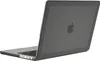 A laptop with a protective case, viewed from the back and side. Produktbild-Vorschau