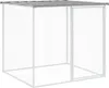 The Living Store Hühnerkäfig mit Dach Hellgrau 603x98x90 cm Produktbild-Vorschau 6