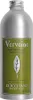 A silver bottle of L'Occitane Verbena Foaming Bath with a green label. Anteprima dell’immagine prodotto