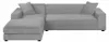 2er Set Sofabezug - Hellgrau - 2-Sitzer 145-185 cm - Produktbild-Vorschau 10