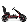 Große Gokart Abarth Lizenz 3-9 Jahre Schwarz und Rot Produktbild-Vorschau 3