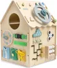 Mamabrum Montessori Aktivitätshaus 6in1 – Holz Busy Board, Produktbild-Vorschau 14