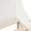 Massivholzbett ohne Matratze Weiß 135x190 cm Kiefernholz Produktbild-Vorschau 6