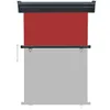 vidaXL Balkon-Seitenmarkise 125x250 cm Rot Produktbild-Vorschau 11
