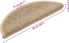 vidaXL Tapis d'escalier autocollant aspect sisal 15 pcs. Voir les images du produit 7
