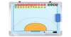 Handball 14 magnetisches Coaching-Board, hängende Version Produktbild-Vorschau 2
