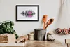 Bild 30x20 MDF-Rahmen Wandkunst Blumen-Stones-Kunst Produktbild-Vorschau 2