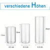 6 pièces de verre Vase rond, vase décoratif, fait à la main Voir les images du produit 12