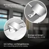Briloner Basu LED Spiegelleuchte Bad, 2 in 1 Montage, IP44 Produktbild-Vorschau 4