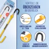 alca® Blokada kierownicy blokada sprzęgła + torba + 3 Podgląd zdjęcia produktu 4