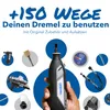 Dremel 8250 12V Cordless Multi-Tool, 5 Accessories, 1 x 2Ah Anteprima dell’immagine prodotto 21