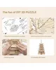 ROBOTIME Rolife 3D drevené puzzle Päťposchodová pagoda 275 Náhľad obrázku produktu 9