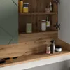 Badspiegelschrank Vicco Irma Salbeigrün 80.1 x 55 cm, Model Produktbild-Vorschau 4