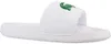 Lacoste Badelatschen Serve Slide 1.0 Herren Weiß Grün Produktbild-Vorschau 5