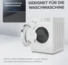 ovimar Magnetischer Duschvorhang Elgafossen grau waschbar Produktbild-Vorschau 5