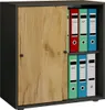 VCM Büroschrank mit 2 Fächern | moderner Aktenschrank mit Produktbild-Vorschau 3