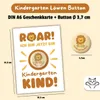 Jubelux Kindergartenkind Löwen Button | Löwenmotiv - Rund Ø Produktbild-Vorschau 3