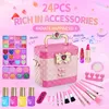 Moxeupon Mädchen-Make-up-Set für Kinder, Make-up-Set für Produktbild-Vorschau 4