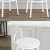 Barové stoličky Vicco Caracas Bílá 34 x 102 cm Sada 2 kusů, Náhled obrázku produktu 5