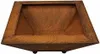 Rost Pflanzschale quadratisch 45 x 45 x 18cm Gartendeko Produktbild-Vorschau 1