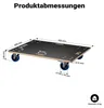 Wiltec Transportroller 2er Set 600 x 400 mm mit 800 kg Produktbild-Vorschau 3