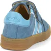 A single blue shoe is shown from a rear-side angle against a white background. Produktbild-Vorschau