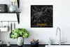 MuchoWow® Gerahmtes Poster Pforzheim - Gold - Karte - Produktbild-Vorschau 3