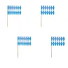 200 Papstar Deko-Picker 8 cm Bayrisch Blau 16636 Produktbild-Vorschau 6