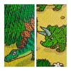 relaxdays puzzle podložka dinosaurus zelená/farebná 90,0 x Náhľad obrázku produktu 8