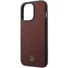 Handyhülle Case iPhone 13 Pro Mercedes Cover Echtleder rot Produktbild-Vorschau 5