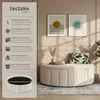 tectake® Polsterbank Moon kein Aufbau, 108 x 48 x 38,5 cm Produktbild-Vorschau 2