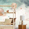Muralo netkaná fototapeta do detskej izby PLANETS hviezdy Náhľad obrázku produktu 9