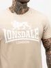 Pánské tričko regular fit ST. ERNEY Sand/White 4XL Lonsdale Náhled obrázku produktu 5