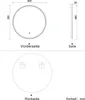 Badspiegel Rund 50cm mit LED Beleuchtung Touch Beschlagfrei Produktbild-Vorschau 7