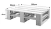 Lermowood Palettenmöbel Mp Hocker 100 x 60 x 40 cm Eiche | Produktbild-Vorschau 3