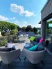JACK 2x 50x50cm Outdoor Lounge Kissen Dekokissen inkl. Produktbild-Vorschau 5