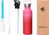 RAIKOU Trinkflasche 750ml Wasserflasche Thermoflasche mit 2 Produktbild-Vorschau 1