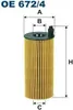 Filtr oleju FILTRON OE672/4 Podgląd zdjęcia produktu 1