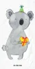 Mr. & Mrs. Panda Strandtuch Koala Geschenk - Weiß - Party, Produktbild-Vorschau 1
