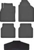 Gummi Fußmatten Set Für: Mazda 2 Ii (2007-2015) Gummimatten Produktbild-Vorschau 1