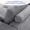 OYAJIA Ecksofa, modulares Sofa 240 cm breit, Produktbild-Vorschau 14