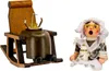 Kaladia Räuchermännchen - Oma im Schaukelstuhl - aus Holz - Produktbild-Vorschau 2