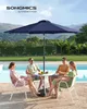 SONGMICS Sonnenschirm Ø300 cm UPF 50+ beidseitig um 30° Produktbild-Vorschau 1