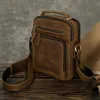 OKWISH Rucksack Laptoprucksack Schulrucksack Lederrucksack Produktbild-Vorschau 4