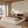 Flieks Polsterbett 180x200cm mit gepolstertem Kopfteil, Produktbild-Vorschau 1