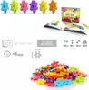 A collage of product images showing Meli Maxi building blocks, packaging, instructions, and size details. Anteprima dell’immagine prodotto