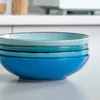 Assiettes à pâtes Navia Oceano en faïence, 4 pièces  Voir les images du produit 7